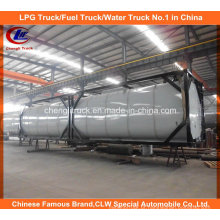 ISO 20ft 40ft Contentor Tanque 60000liters LPG Contentor Tanque de Armazenagem